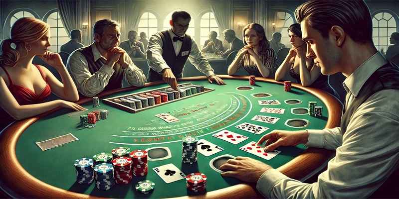 Blackjack: Trò chơi bài kết hợp giữa may mắn và chiến thuật tính toán