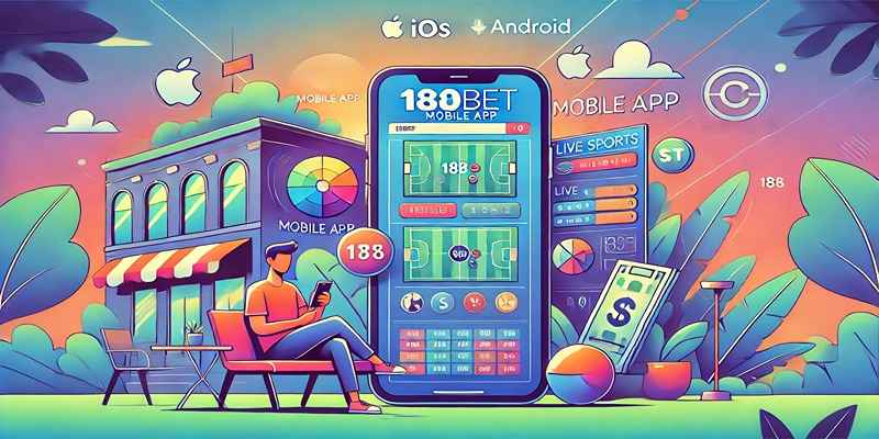 Ứng dụng di động 188BET giúp cược mọi lúc, mọi nơi, nhanh chóng và an toàn